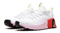 Nike Free Metcon 6 Women's Training Shoe – White / Barely Volt / Bright Crimson (IB4526-100)